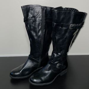 Black Wear Ever Women's Julia Riding Boots Size 7.5W